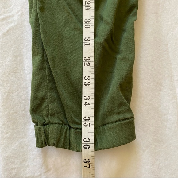 Mavi Ivy Mid Rise Slim Cargo Pants in Green Women's 30 - Picture 6 of 10
